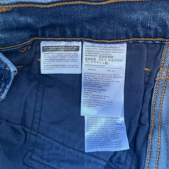 Levi’s Workwear Fit Jeans, Medium Wash, Men’s 38 x 30 - Picture 5 of 7